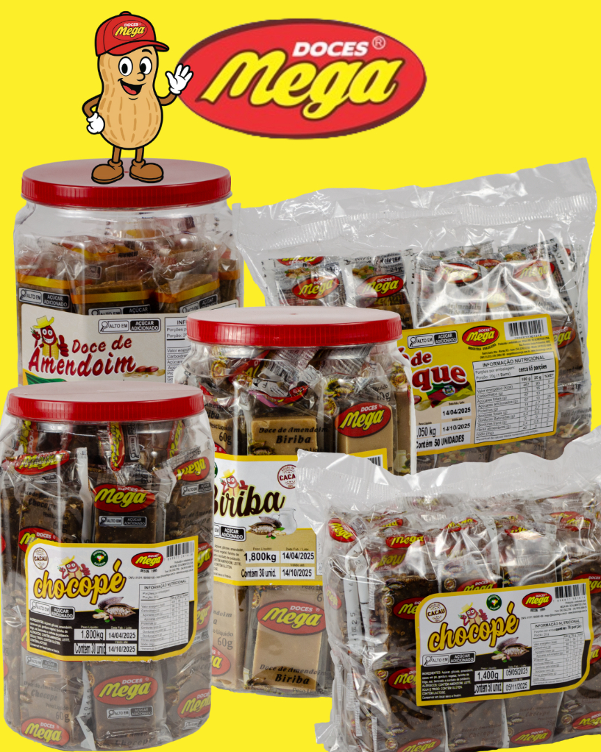 Doces Embalados Individualmente