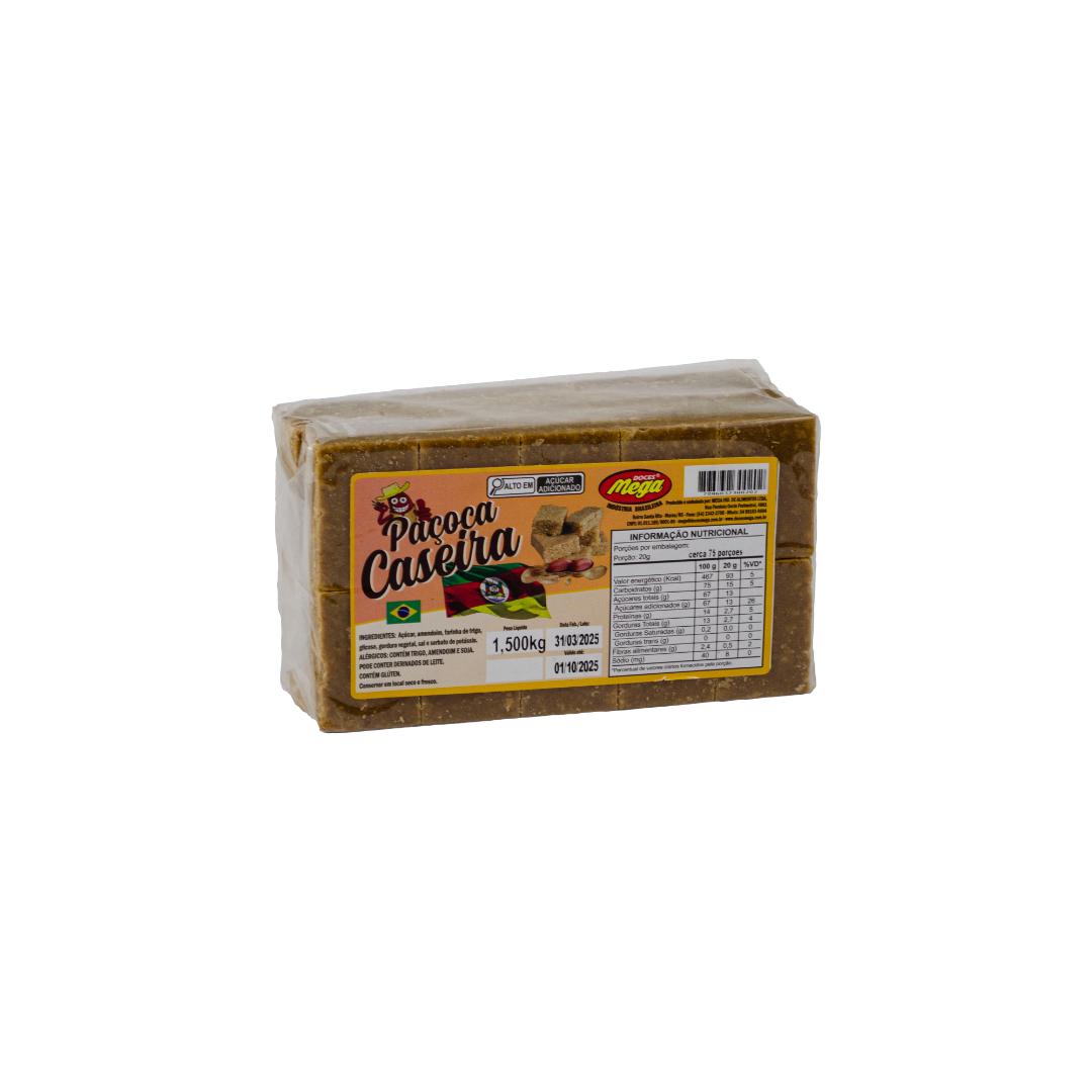 Paçoca Caseira- 1,500kg