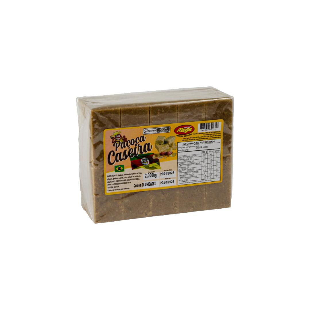 Paçoca Caseira - 1,800kg