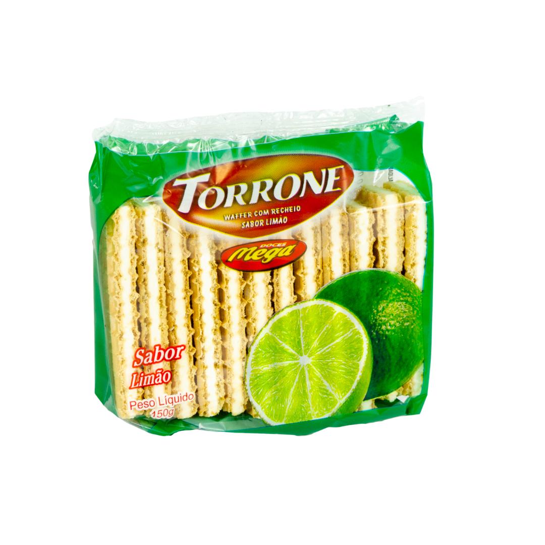 Torrone com Waffer recheio Sabor Limão - 150g
