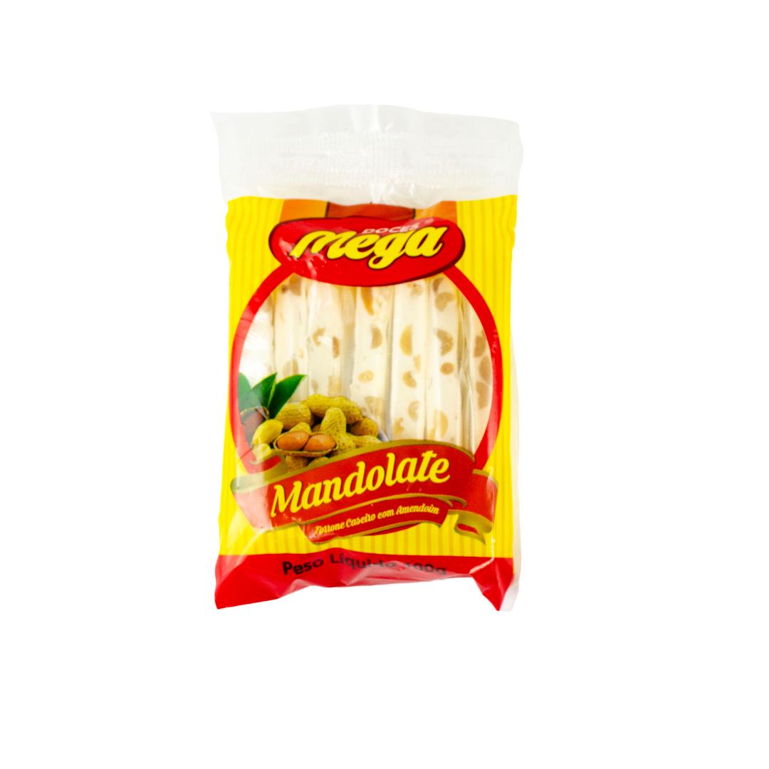 Torrone Mandolate Caseiro com Amendoim - 100g