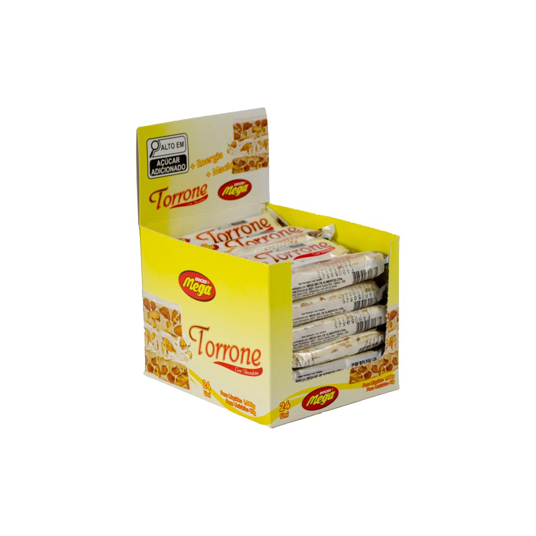 Torrone com Amendoim Mandolate display - 1,080kg