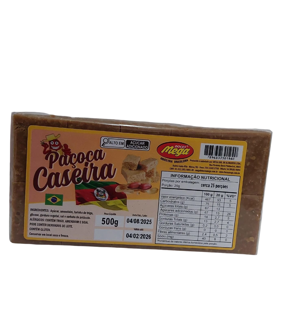 Paçoca Caseira - 500g