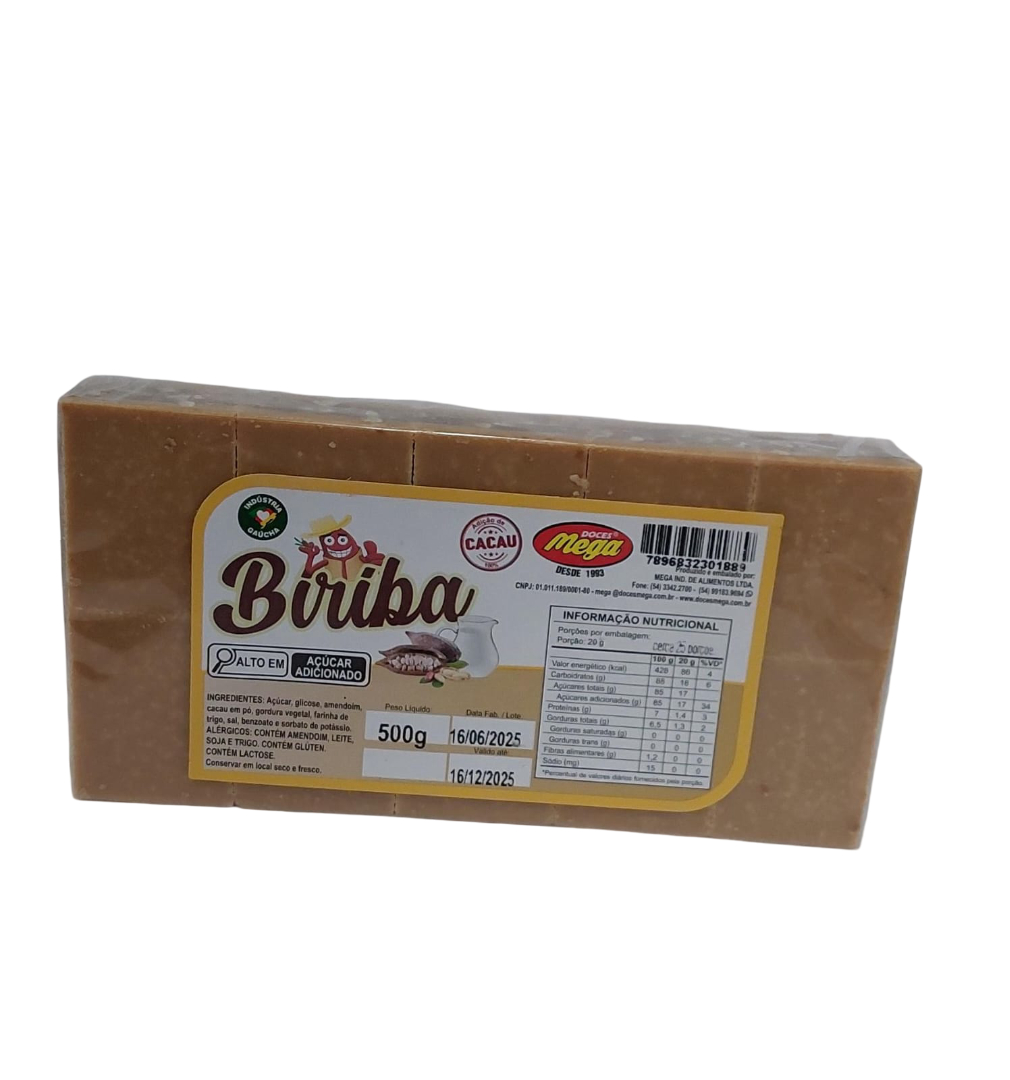 Biriba Leite e Cacau - 500g