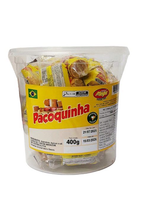 Paçoquinha Rolha - 400g